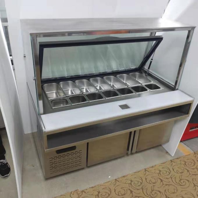 Εμπορικός ψυκτήρας ψυγείων ψυκτικών ουσιών 400W CE R134A 0