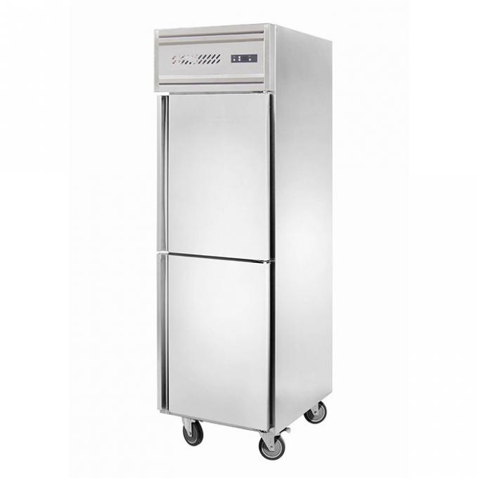 εμπορικός ψυκτήρας ψυγείων ανοξείδωτου 220V 500L 0